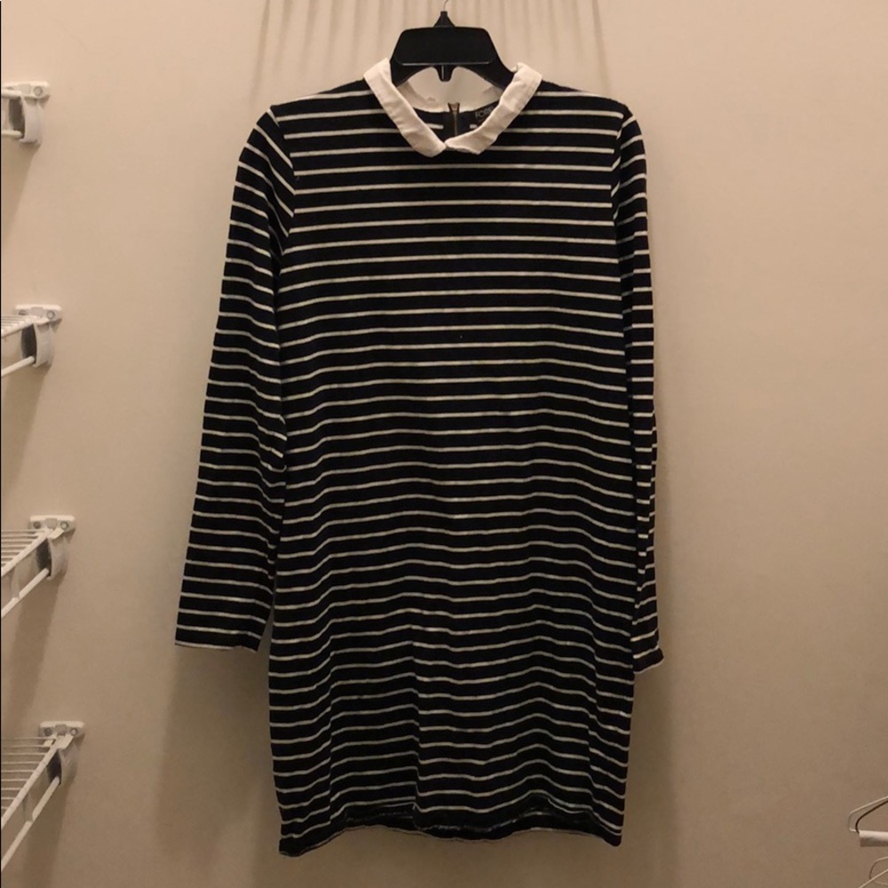 Striped forever 21 shirt-dress